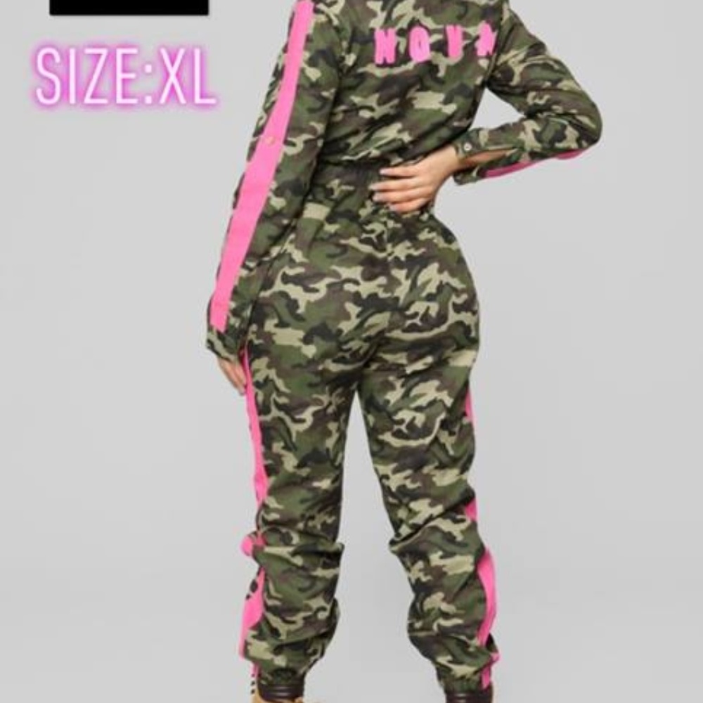 Camo Jumpsuit